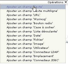 Ajout champ