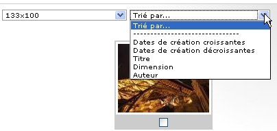 trié par